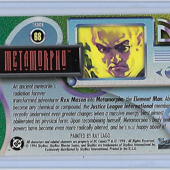 DC Comics SkyBox Master Series Trading Card  - Faust to - Picture 6 of 8